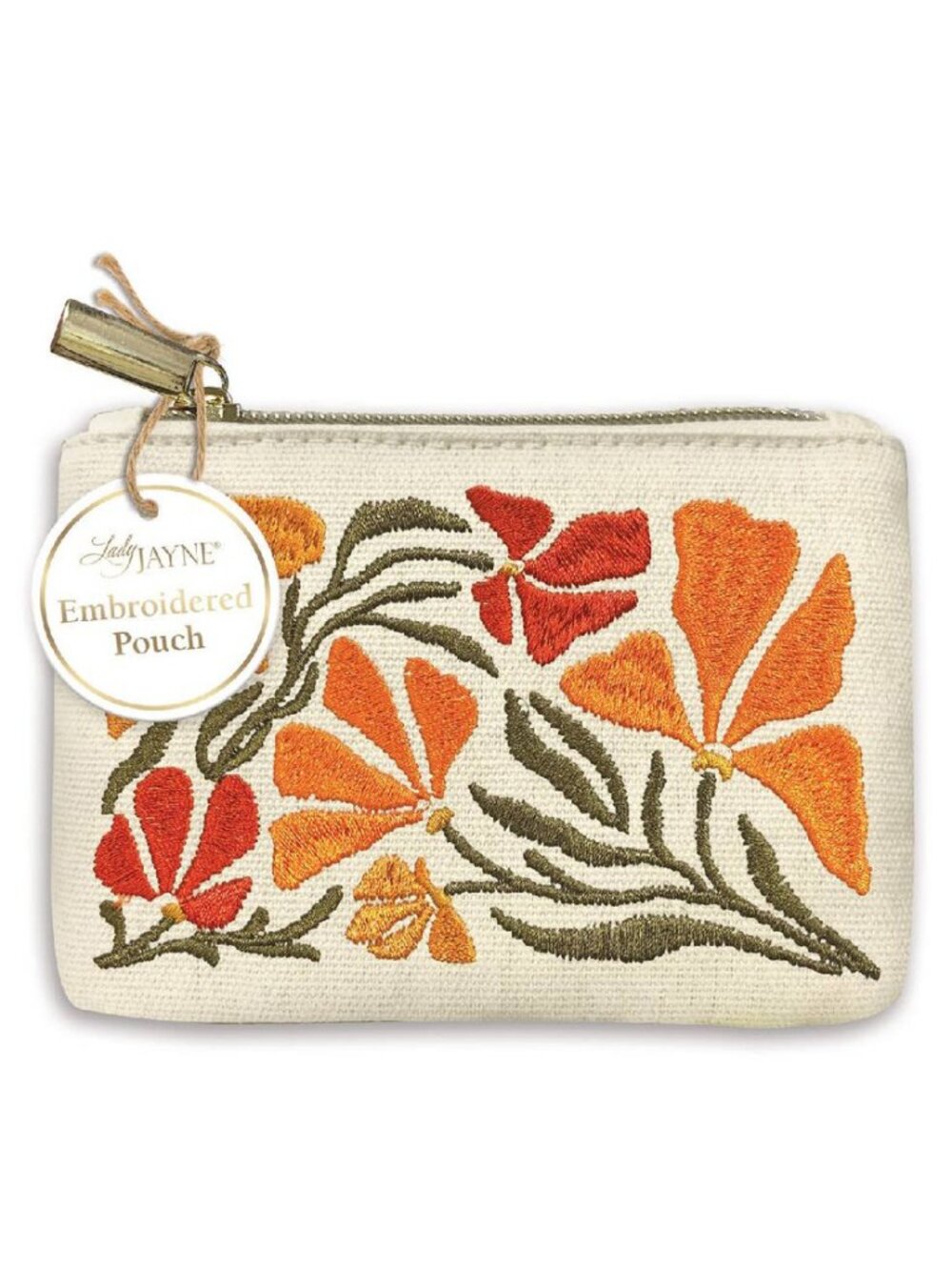 Coin Pouch Flower Market Poppy